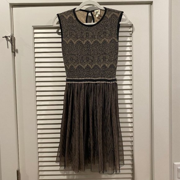 Made In San Francisco Dresses & Skirts - Made In San Francisco Black And Tan Dress Small